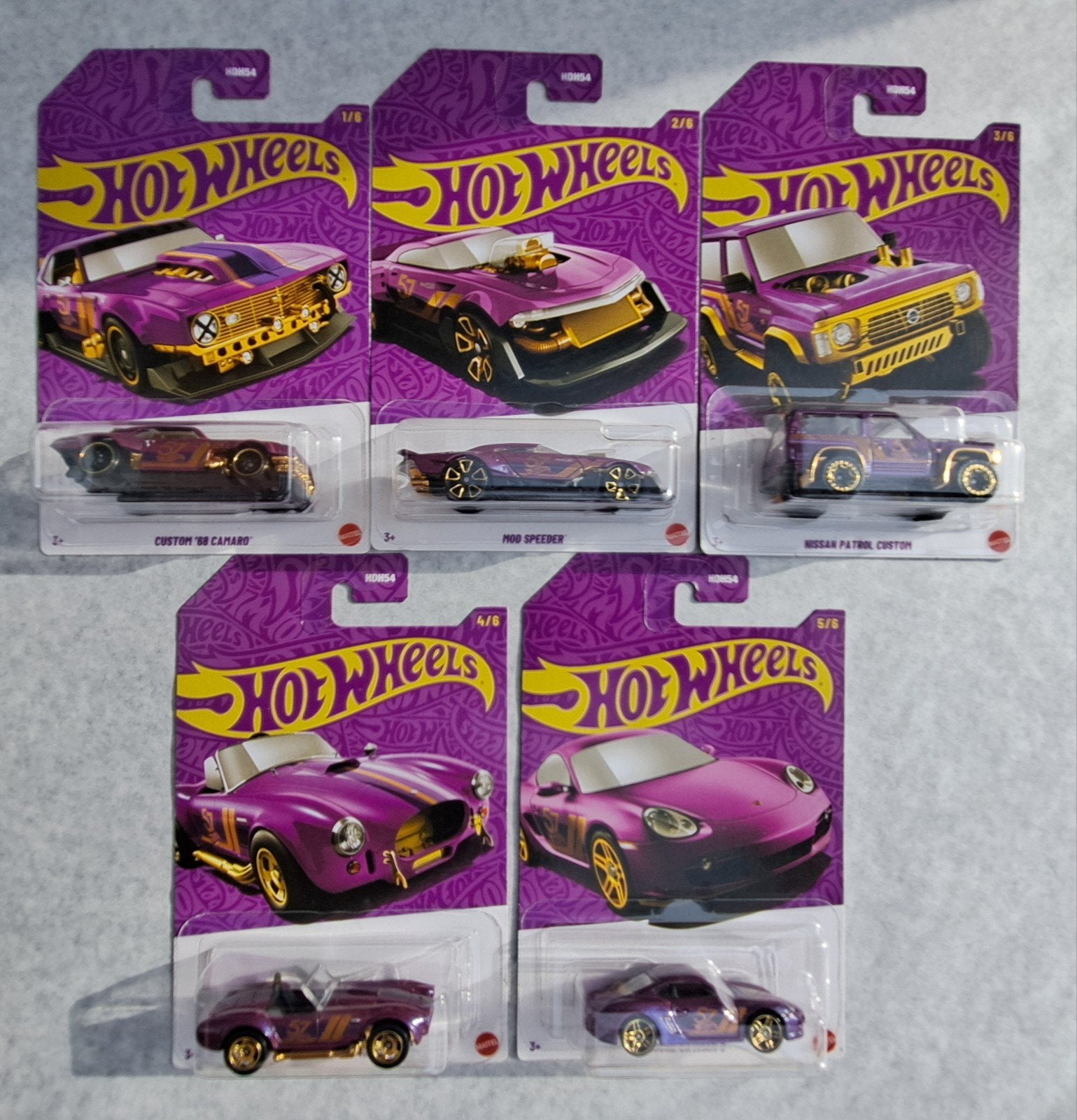 série hotwheels 5/6, Enlèvement ou Envoi, Comme neuf, Voiture