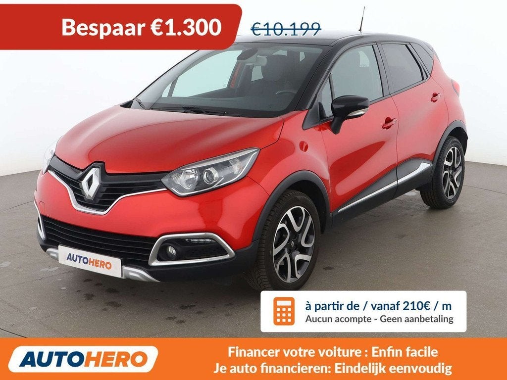 Renault Captur 1.5 dCi Intens (bj 2016), Auto's, Renault, Voorwielaandrijving, Gebruikt, Zwart, Leder