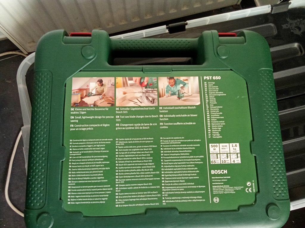 PST 650 Decoupeerzaag, Ophalen, Decoupeerzaag, Zo goed als nieuw, Minder dan 600 watt