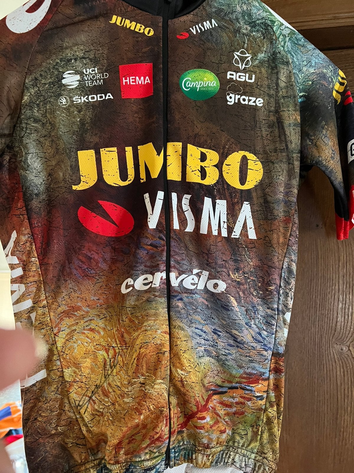 Wiellertrui JUMBO VISMA, Ophalen of Verzenden, Zo goed als nieuw
