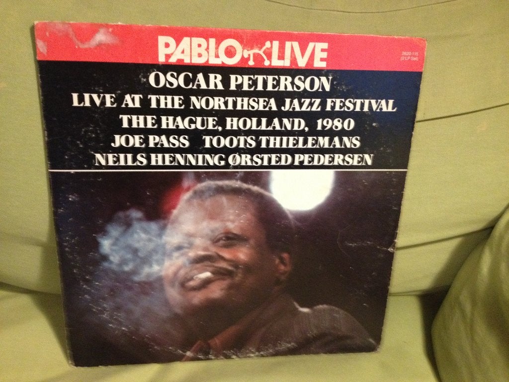 Oscar Peterson - Live op het Northsea Jazz Festival, Gebruikt, Dubbel-LP, Ophalen of Verzenden, 12 inch