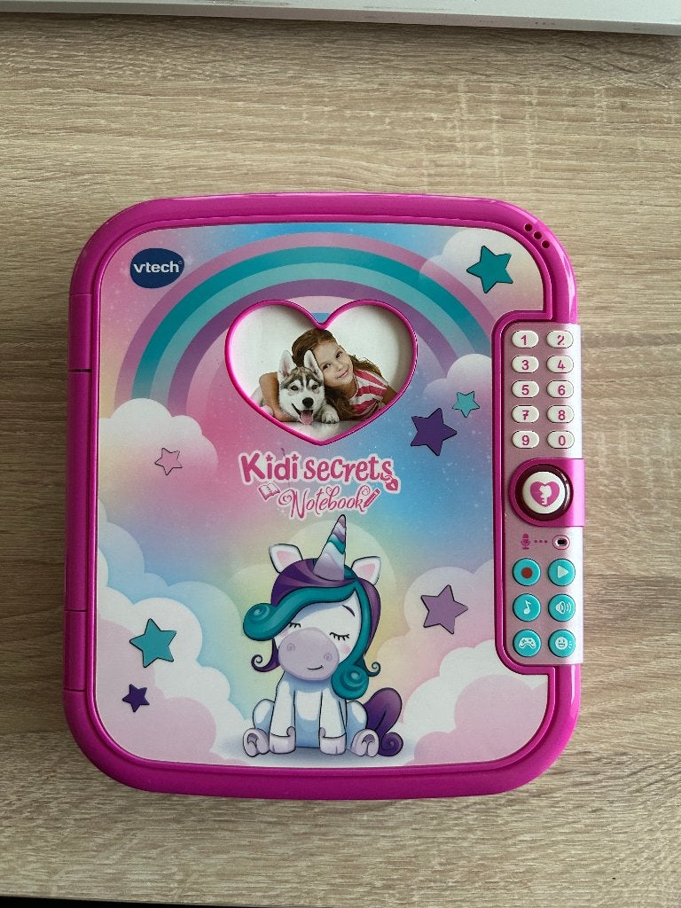 VTech KidiSecrets Notebook Unicorn–Geheim Dagboek, Ophalen of Verzenden, Zo goed als nieuw, 4 tot 6 jaar