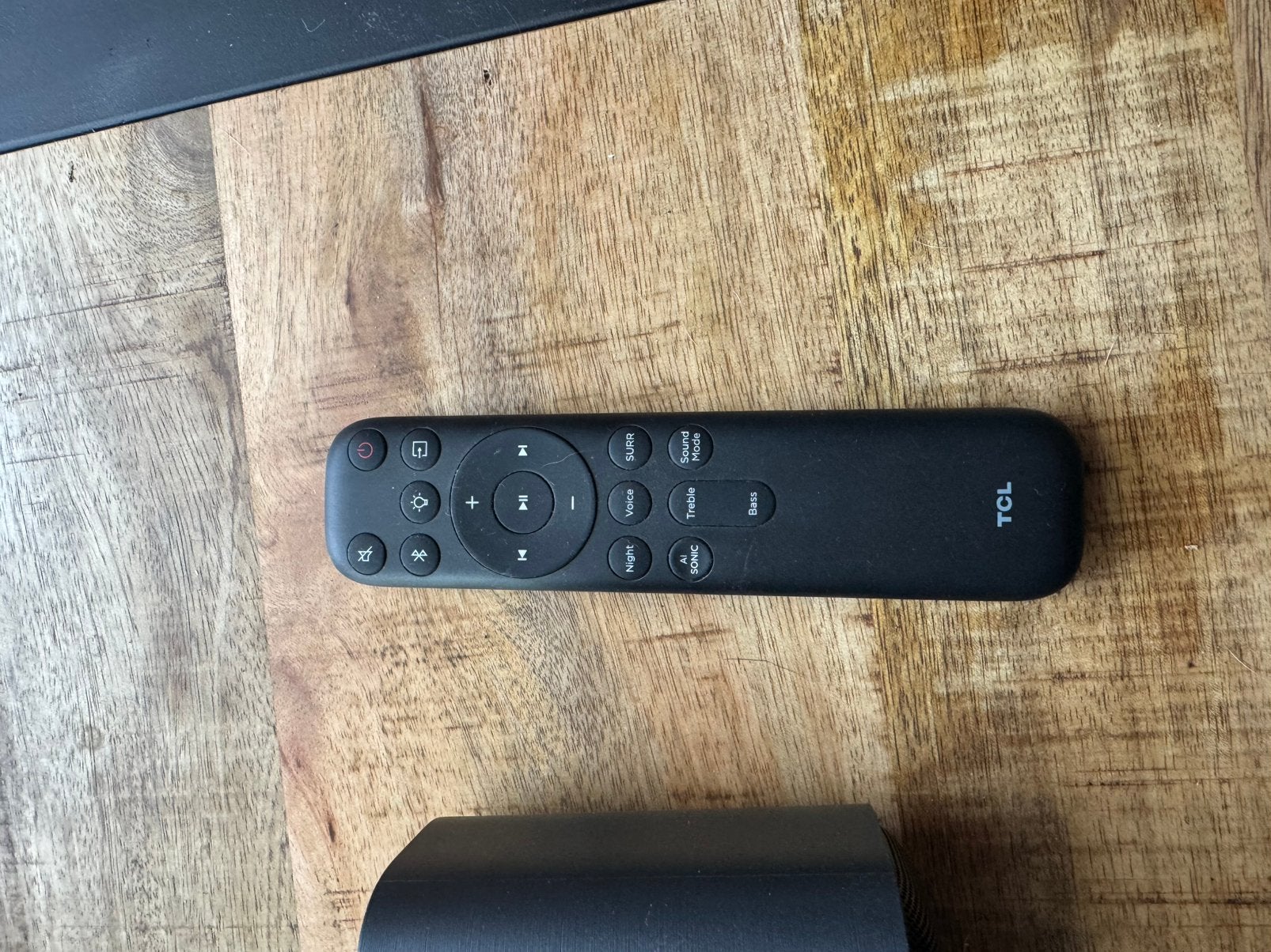 Barre de son TCL, Enlèvement, Comme neuf