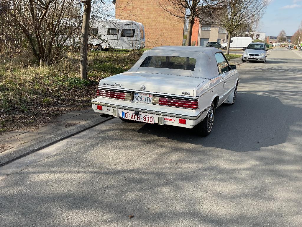 Chrysler Lebaron cabrio 1985, foto 4