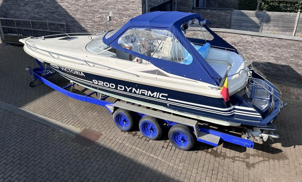 Motorboot, Watersport en Boten, Motorboten en Motorjachten, Ophalen, Gebruikt, 50 pk of meer, 9 tot 12 meter