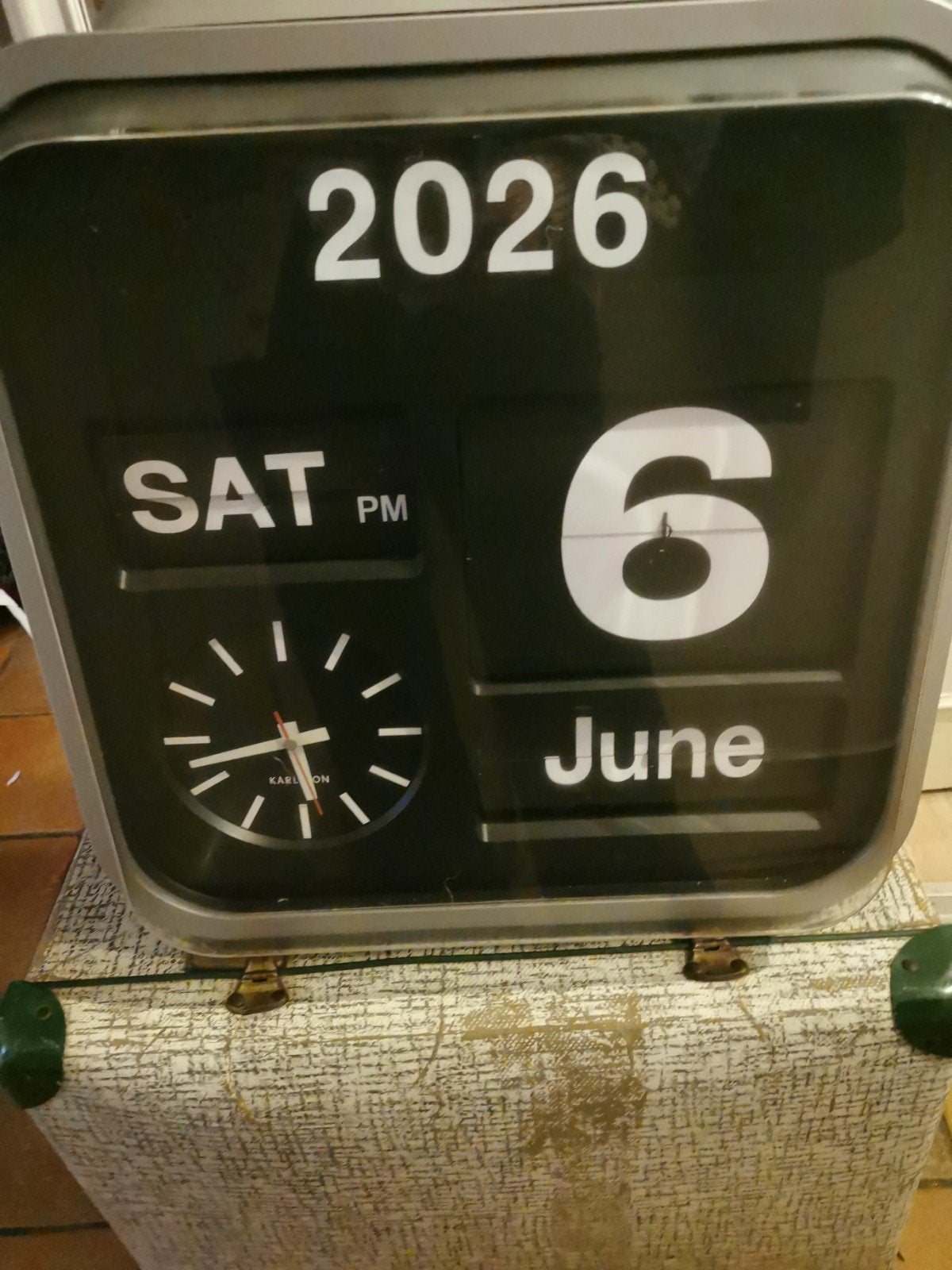 Big flip clock, Huis en Inrichting, Ophalen, Karlsson