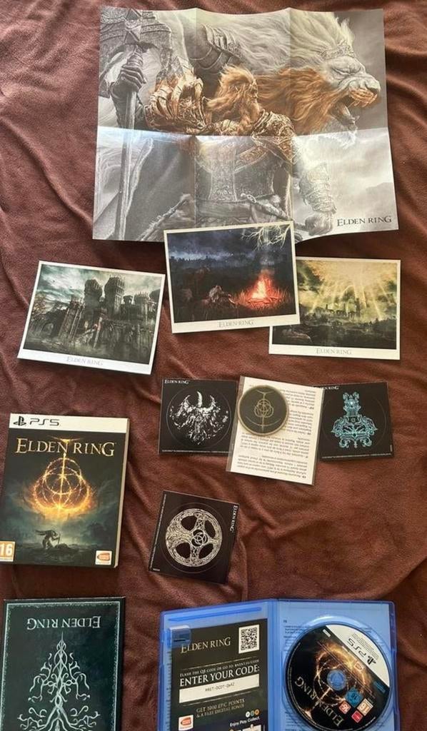 Elden Ring - ps5 game, Games en Spelcomputers, Games | Sony PlayStation 5, Ophalen, Zo goed als nieuw