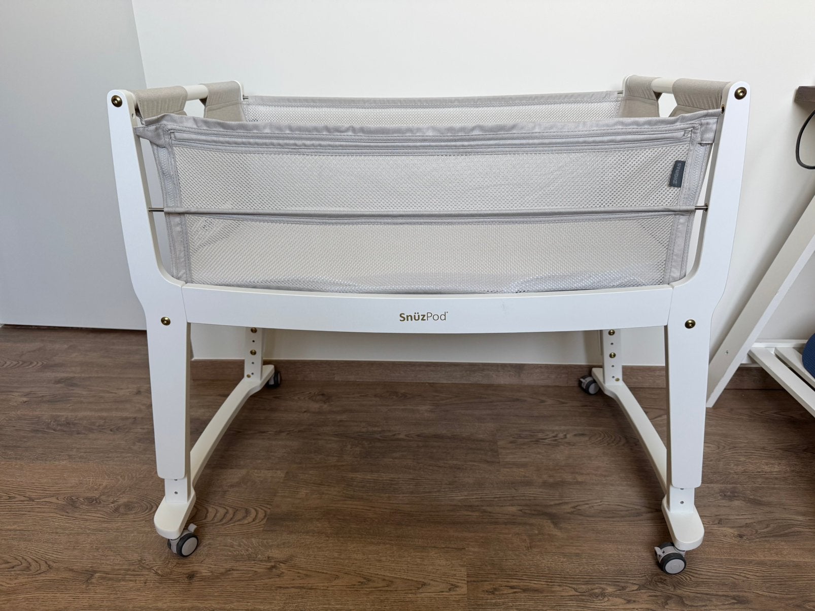 Cosleeper Snuz Bedside Crib SnuzPod Studio Paris White, Kinderen en Baby's, Ophalen, Zo goed als nieuw, Wieg