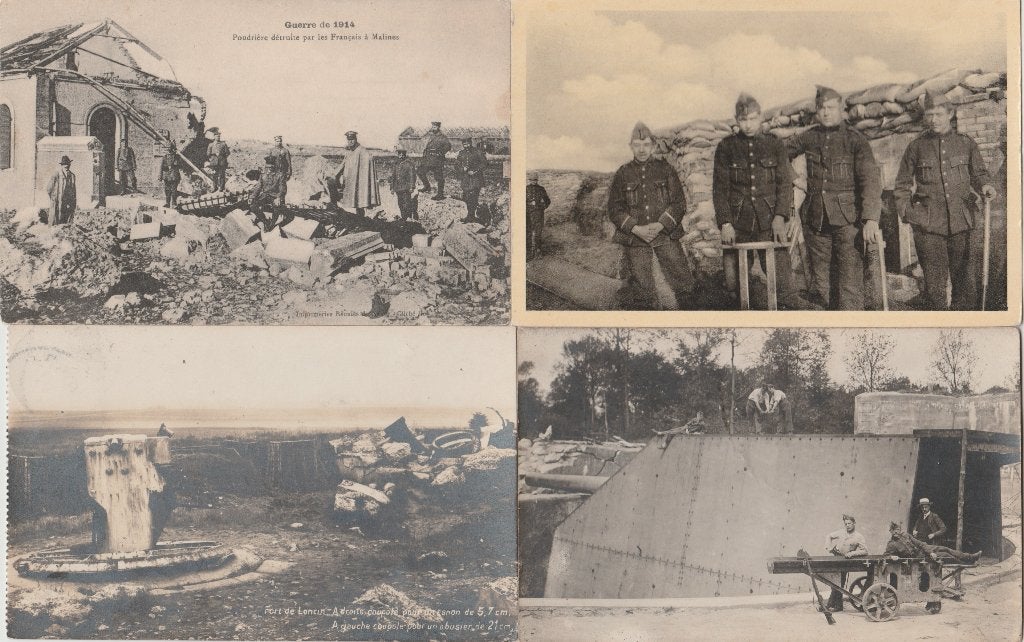 Lot de 26 cartes postales /1er Guerre Mondiale WW1, Collections, Objets militaires | Général, Envoi, Autres types
