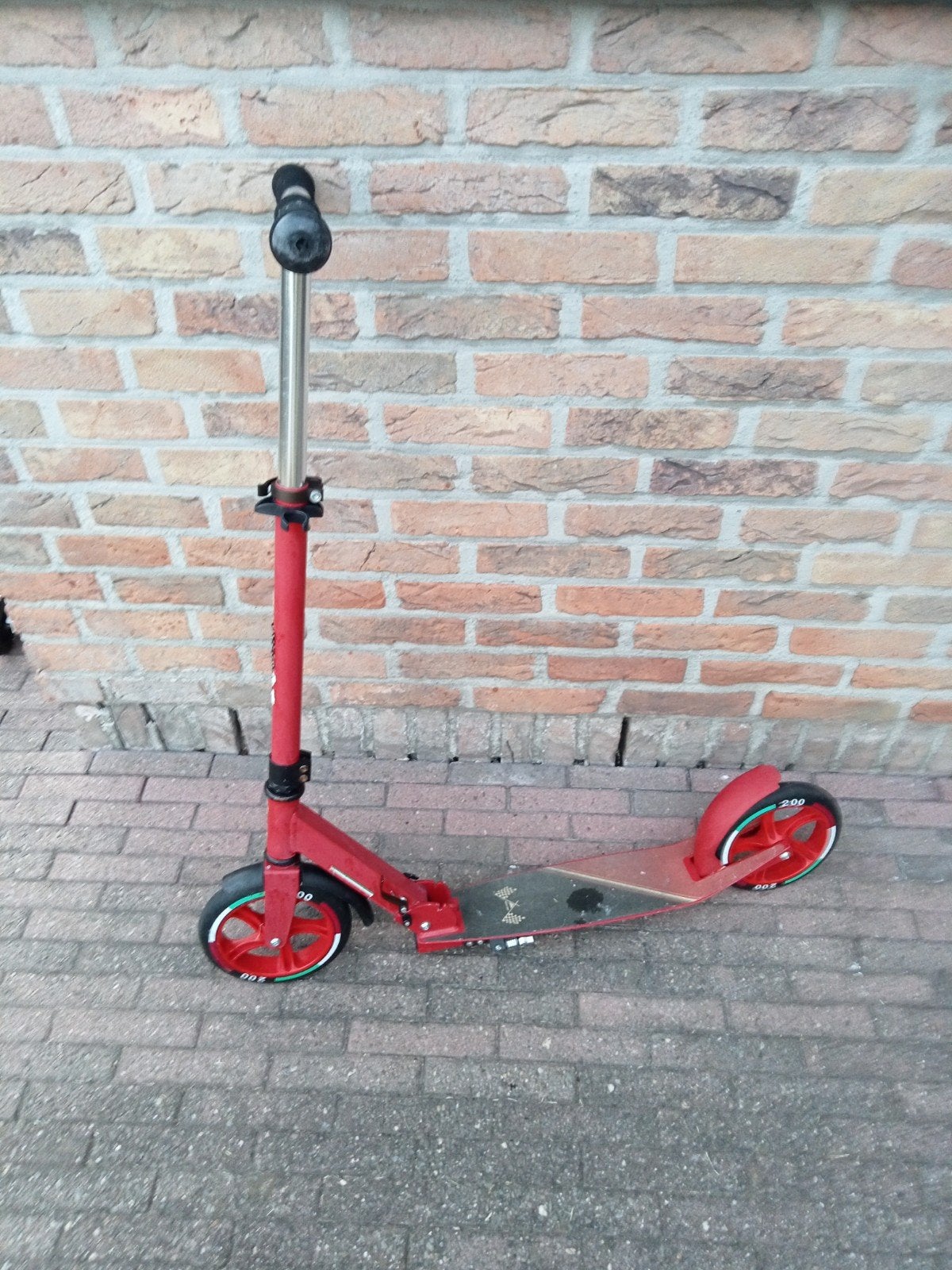 mooie rode step, Fietsen en Brommers, Steps, Ophalen, Zo goed als nieuw, Gewone step