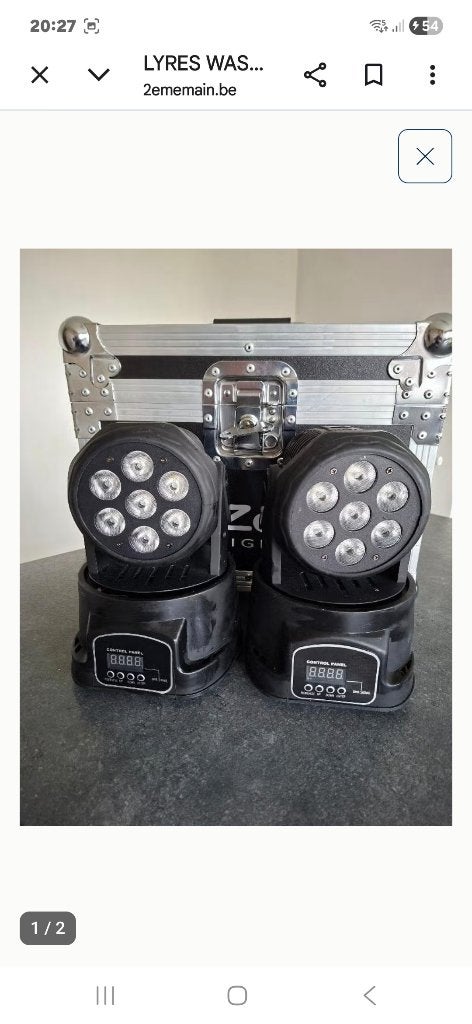 LYRES LMH350LED, Musique & Instruments, Enlèvement, Comme neuf, Lumières