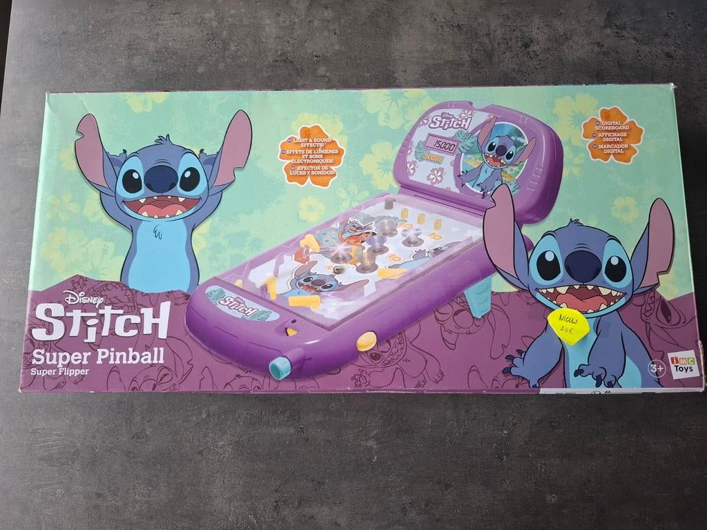 STITCH Super Pinball Spel (NIEUW), Enlèvement ou Envoi, Neuf, Garçon ou Fille