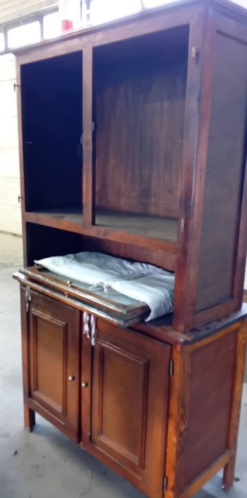 Armoire vitrine, Huis en Inrichting, Kasten | Vitrinekasten, Ophalen, Gebruikt, 100 tot 150 cm, 150 tot 200 cm