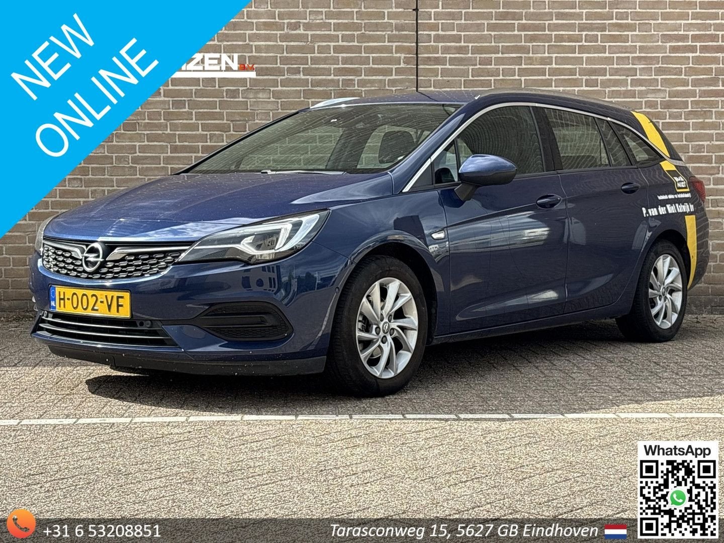 Opel Astra Sports Tourer 1.2 Elegance | € 4.500,- NETTO! |, Auto's, Opel, Zwart, Blauw, Bedrijf, Astra