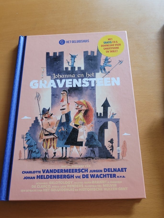 luisterboek gravensteen, Boeken, Ophalen of Verzenden, Cd, Kind