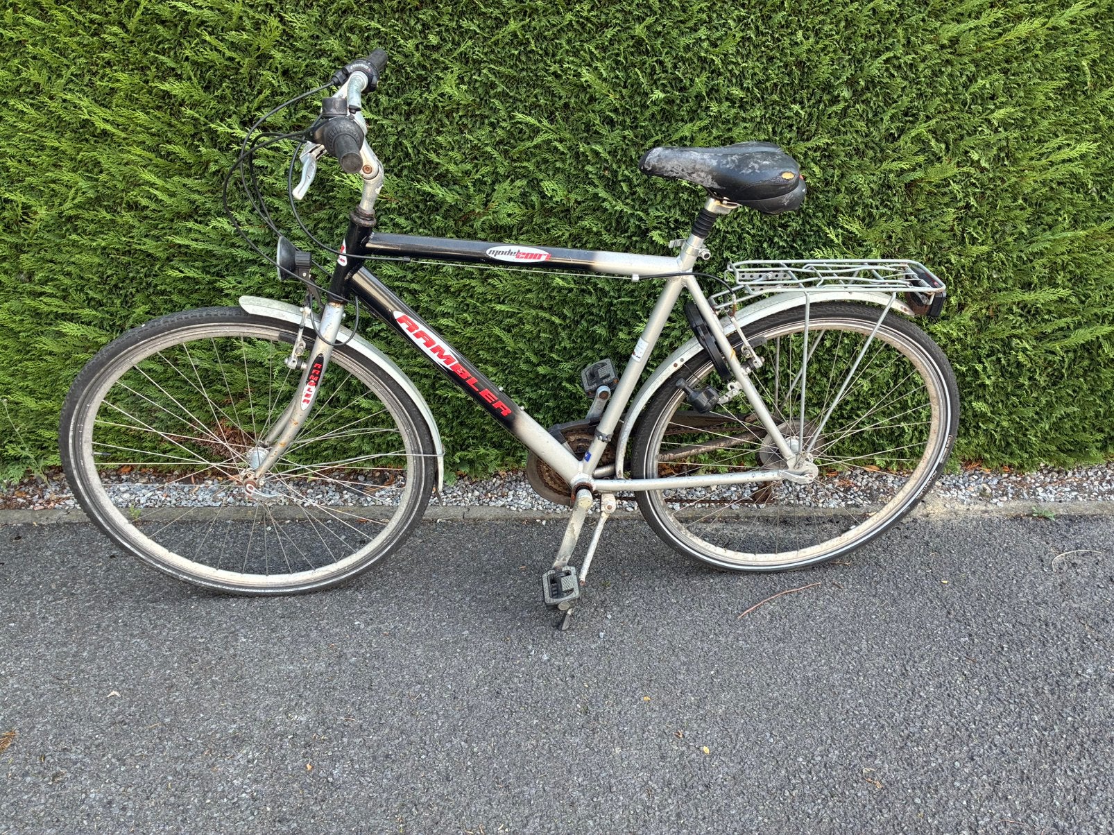 Fiets voor kotstudent, Gebruikt, Velgrem, Versnellingen, Ophalen