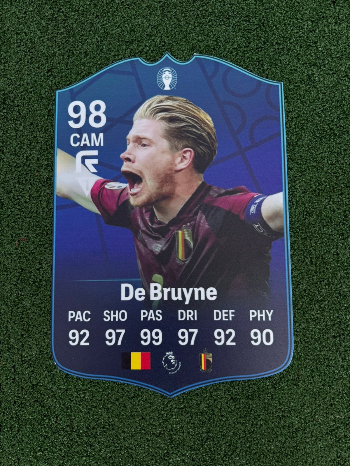 11 playercards rode duivels, Ophalen of Verzenden, Nieuw, Spelerskaart