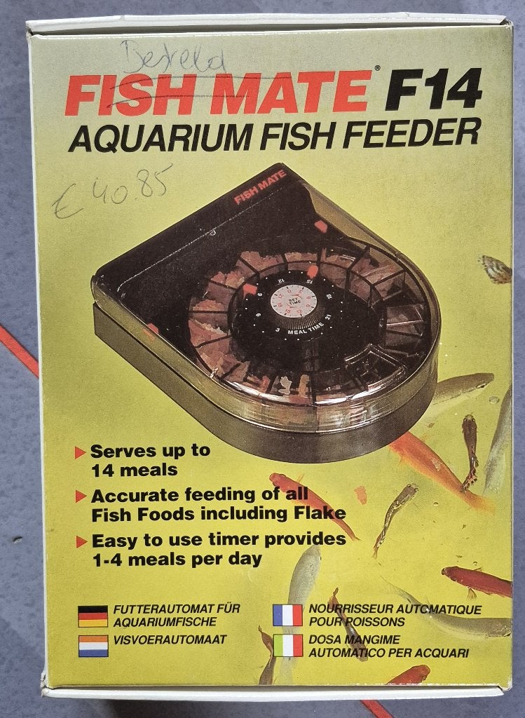 Aquarium automatische voeder carrousel, Ophalen of Verzenden, Zo goed als nieuw, Overige typen, Overige merken