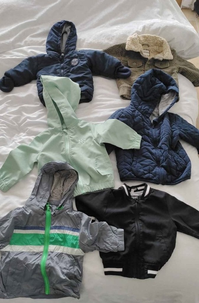Groot pakket jongenskledij met Jassen!, Kinderen en Baby's, Ophalen, Zo goed als nieuw, Overige maten