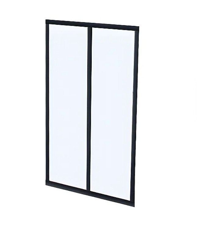 Verrière intérieure aluminium et verre 105*60cm, Bricolage & Construction, Châssis & Portes coulissantes, Aluminium, Enlèvement ou Envoi
