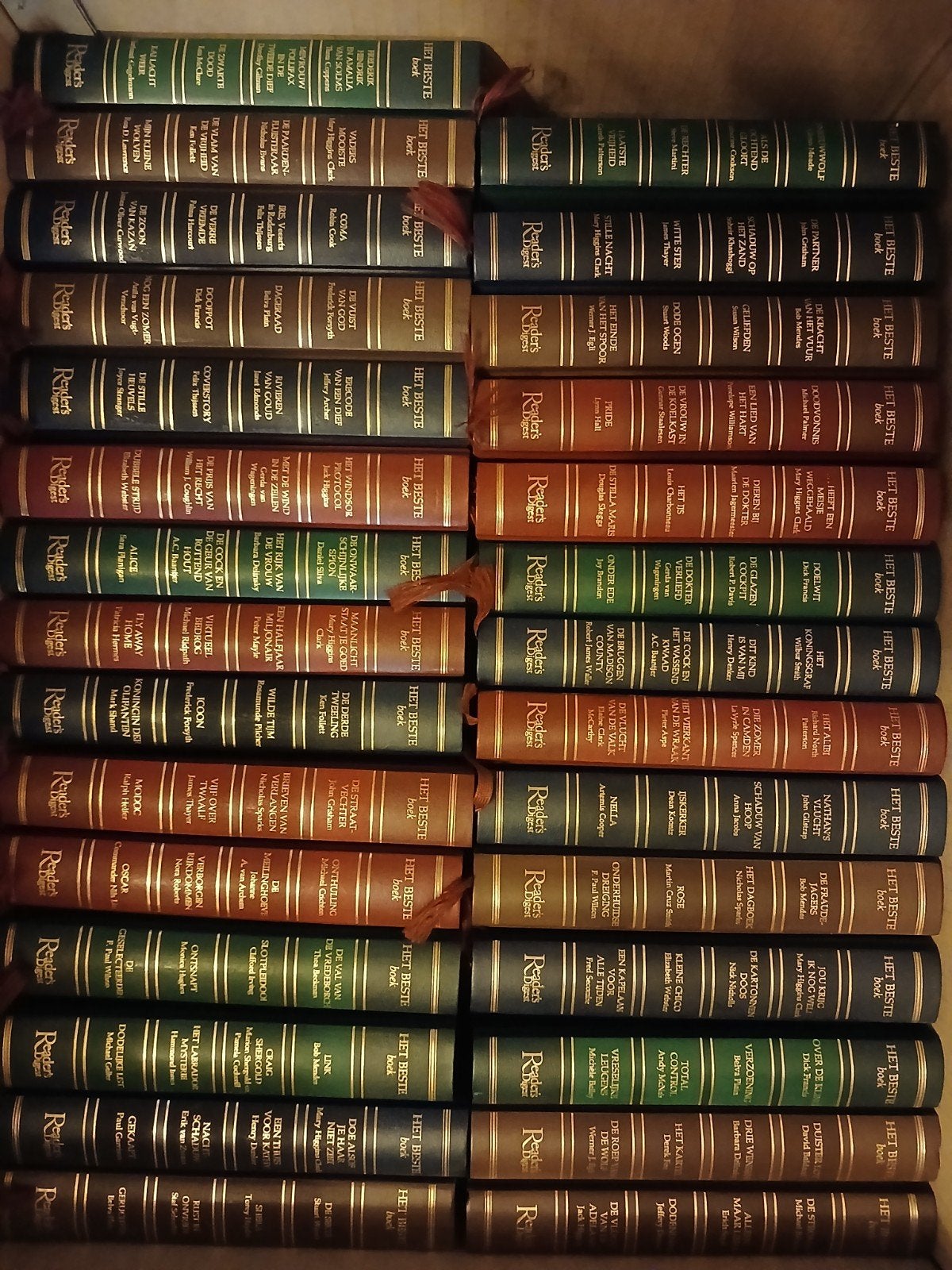 collectie Het beste boek van Reader's Digest, Boeken, Ophalen, Gelezen
