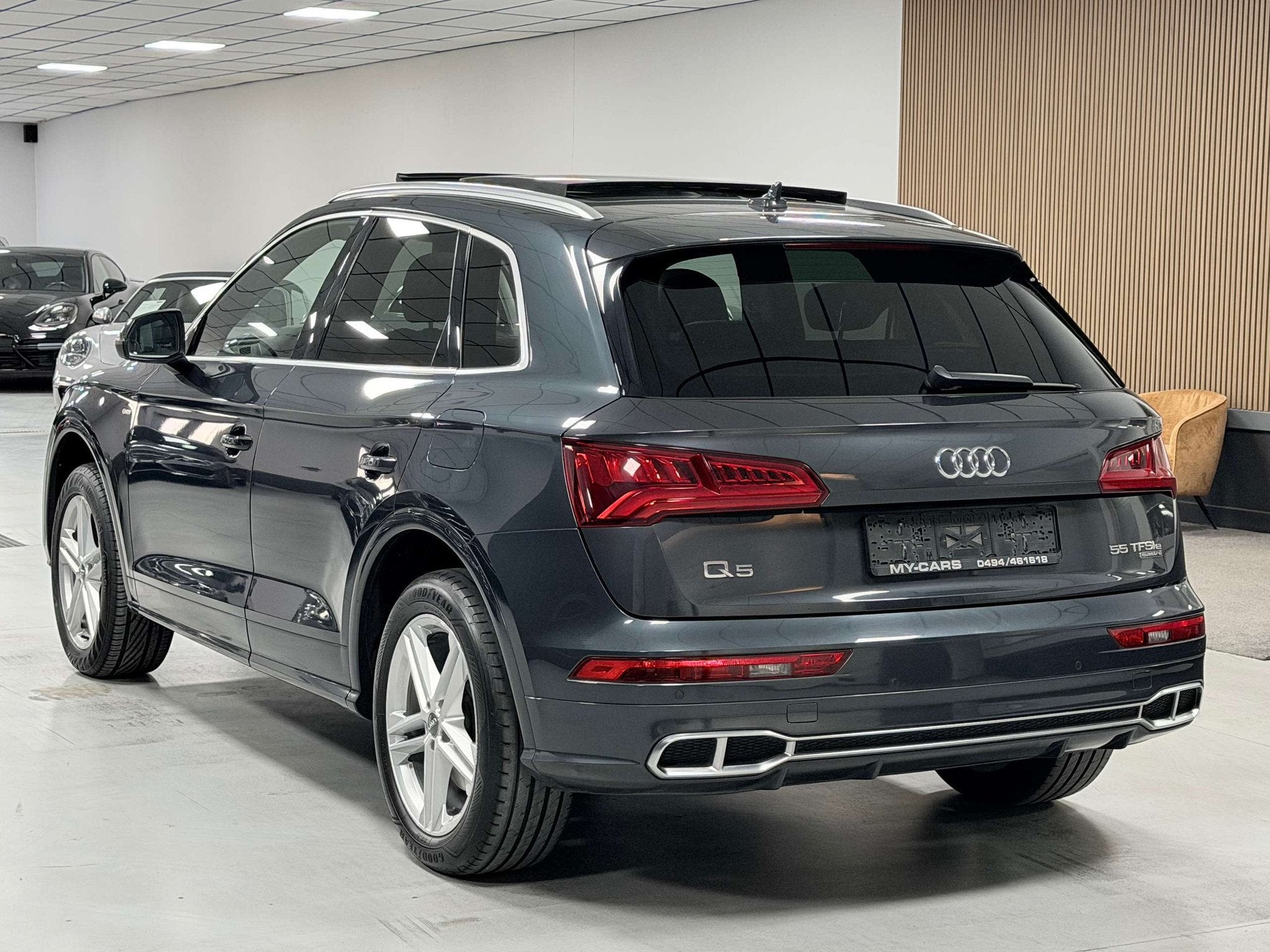 Audi Q5 PHEV 55 TFSi e Quattro S LINE - TOIT PANORAMIQUE - K, Autos, Argent ou Gris, Achat, Euro 6, Entreprise