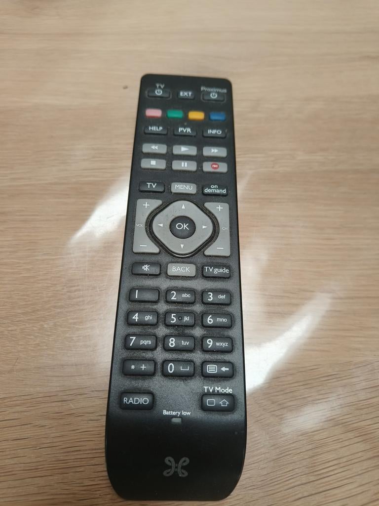 Afstandsbediening Proximus, Ophalen