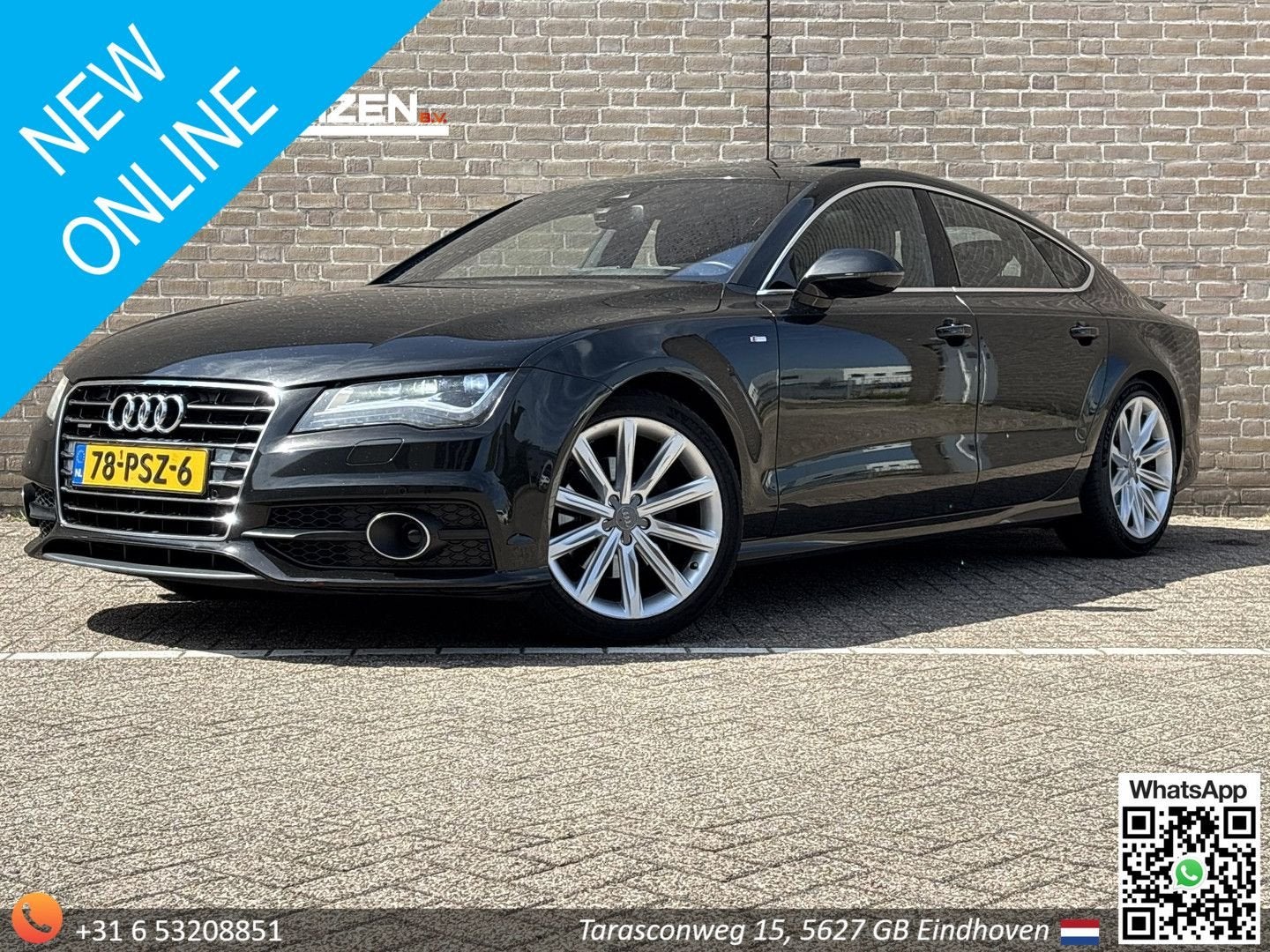 Audi A7 Sportback 2.8 FSI quattro Pro Line plus | Memory | H, Auto's, Audi, Bruin, Elektrische ramen, Berline, 187 g/km
