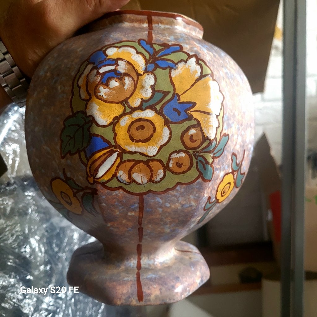 Art Deco Cateau-vaas uit de jaren 30, Ophalen of Verzenden