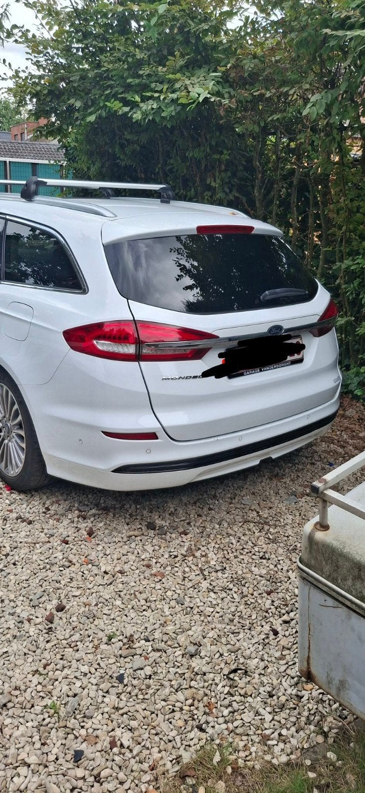 Ford Mondeo 2.0l hybride benzine titanium full option, Auto's, Automaat, Mondeo, Wit, Break