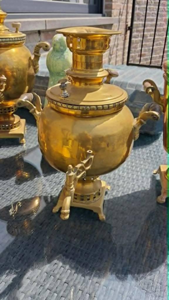 oude koperen samovars foto 3, Ophalen