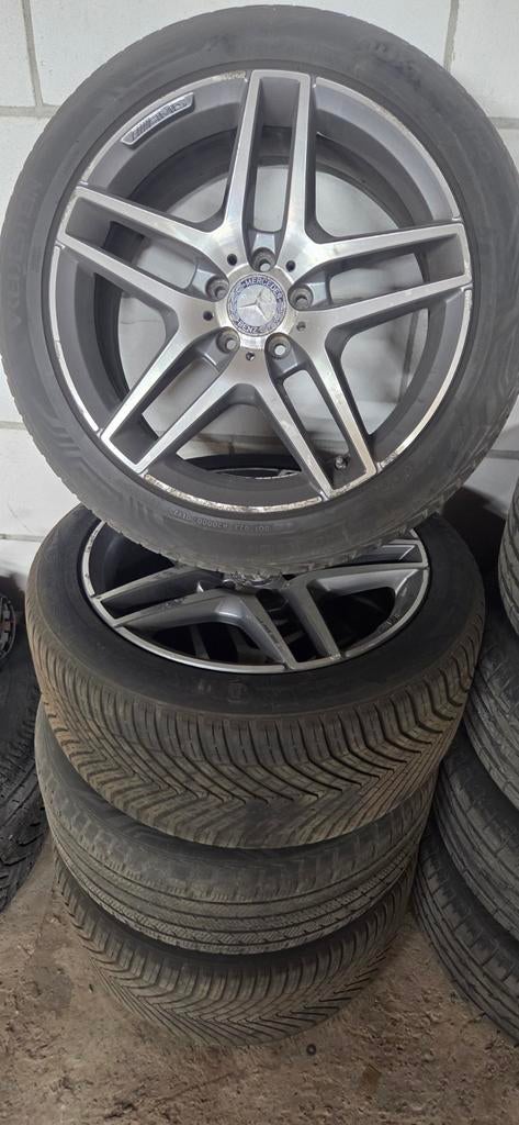 Jantes Mercedes 19 pouces AMG, Pneus et Jantes, Utilisé, Véhicule tout-terrain, Pneus été