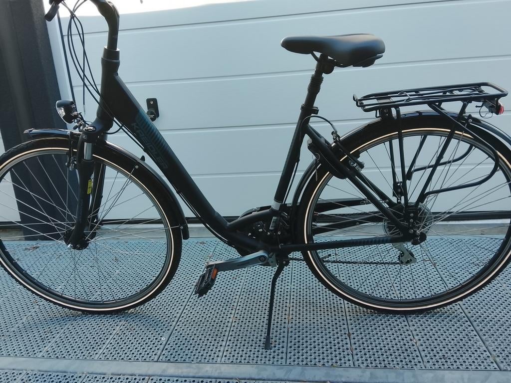Zo goed als nieuw kreidler trekking fiets, Fietsen en Brommers, 28 inch, Velgrem, Zo goed als nieuw, Meer dan 20 versnellingen
