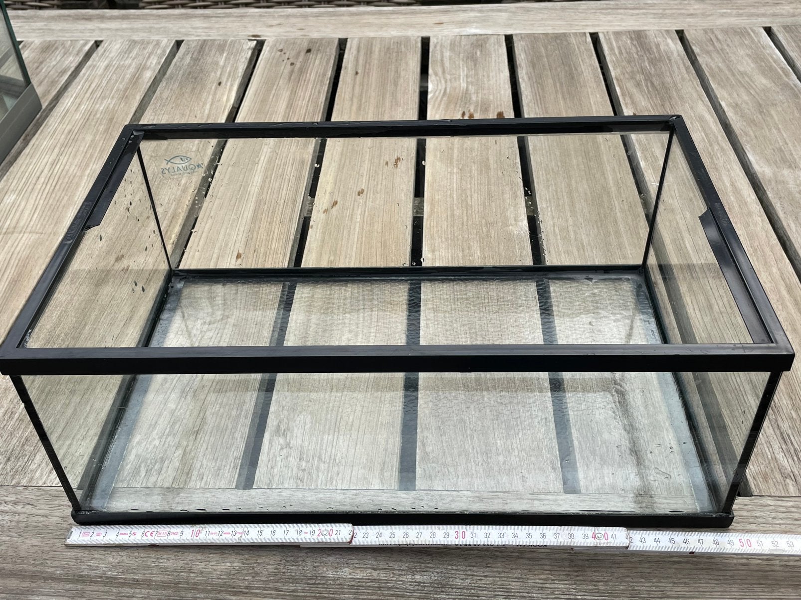 terrarium, Enlèvement, Utilisé