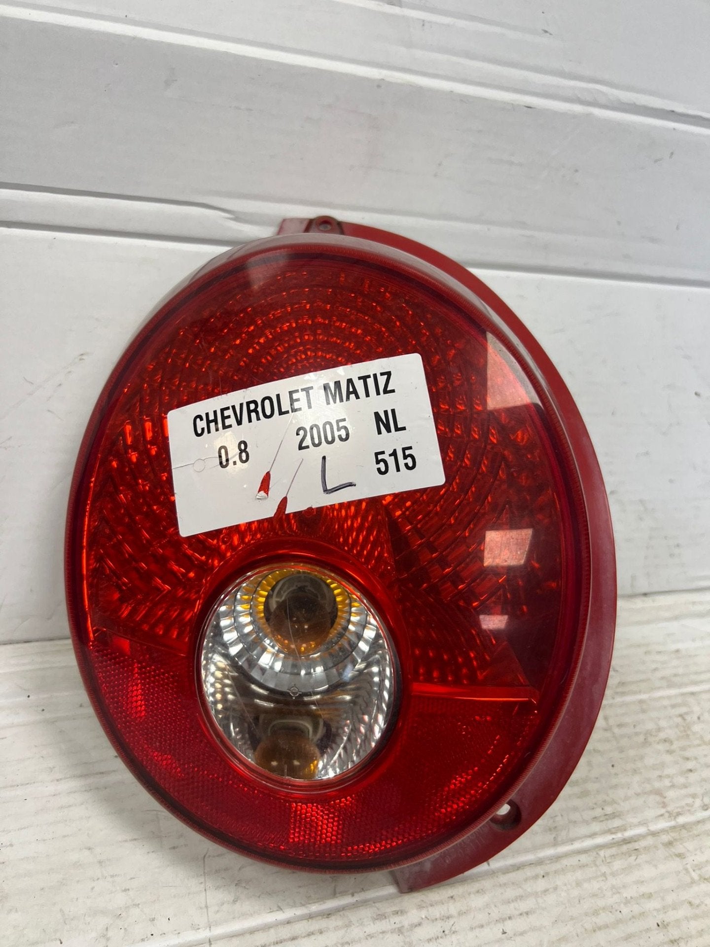 Feu arri re gauche rouge pour Chevrolet Matiz 2005-2010, Info@gm.com, Chevrolet, Utilisé, Renaissance Center 300
48265  Detroit