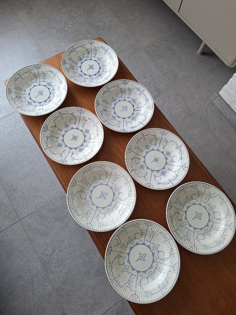 Boch Copenhague diepe borden - perfecte staat, Antiek en Kunst, Ophalen of Verzenden