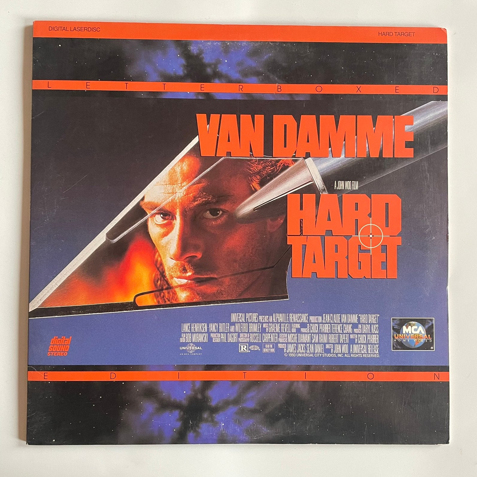 Hard Target - Laserdisc, Ophalen of Verzenden