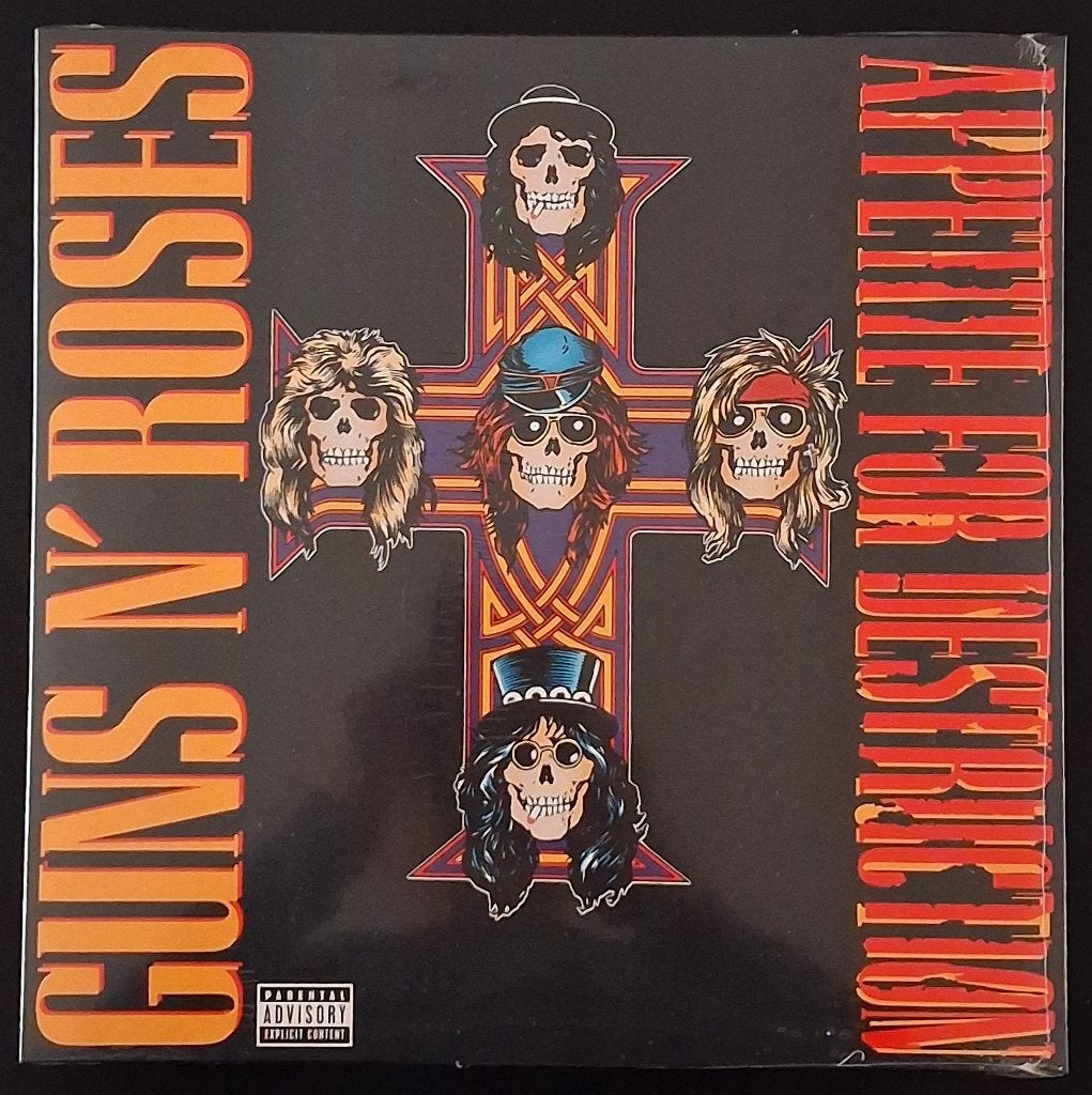 LP Guns N' Roses - Appetite For Destruction (New - Sealed), Cd's en Dvd's, Ophalen of Verzenden, Nieuw in verpakking, 12 inch
