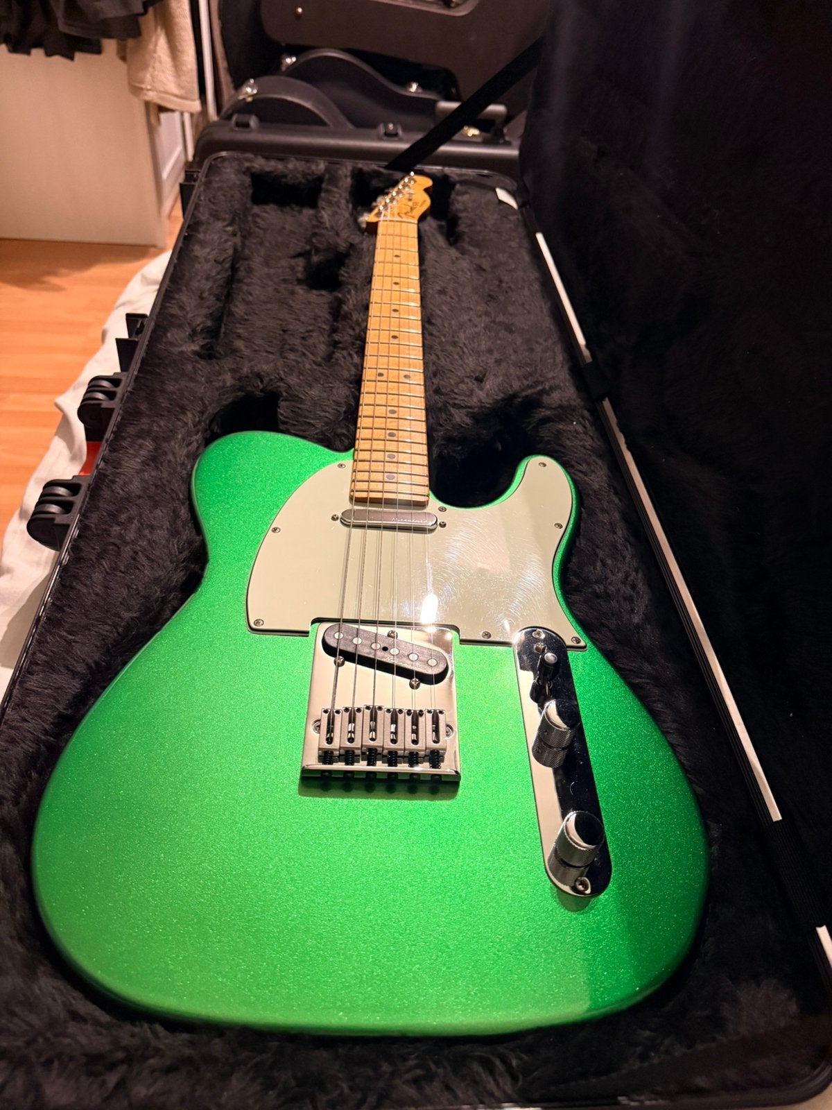 Fender Telecaster Player Plus Cosmic Jade. Mint., Enlèvement, Comme neuf, Fender