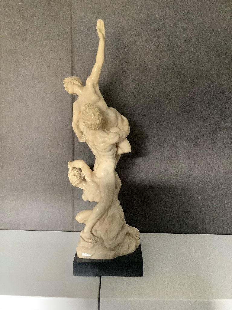 Albasten beeld van Santini, Antiek en Kunst, Ophalen