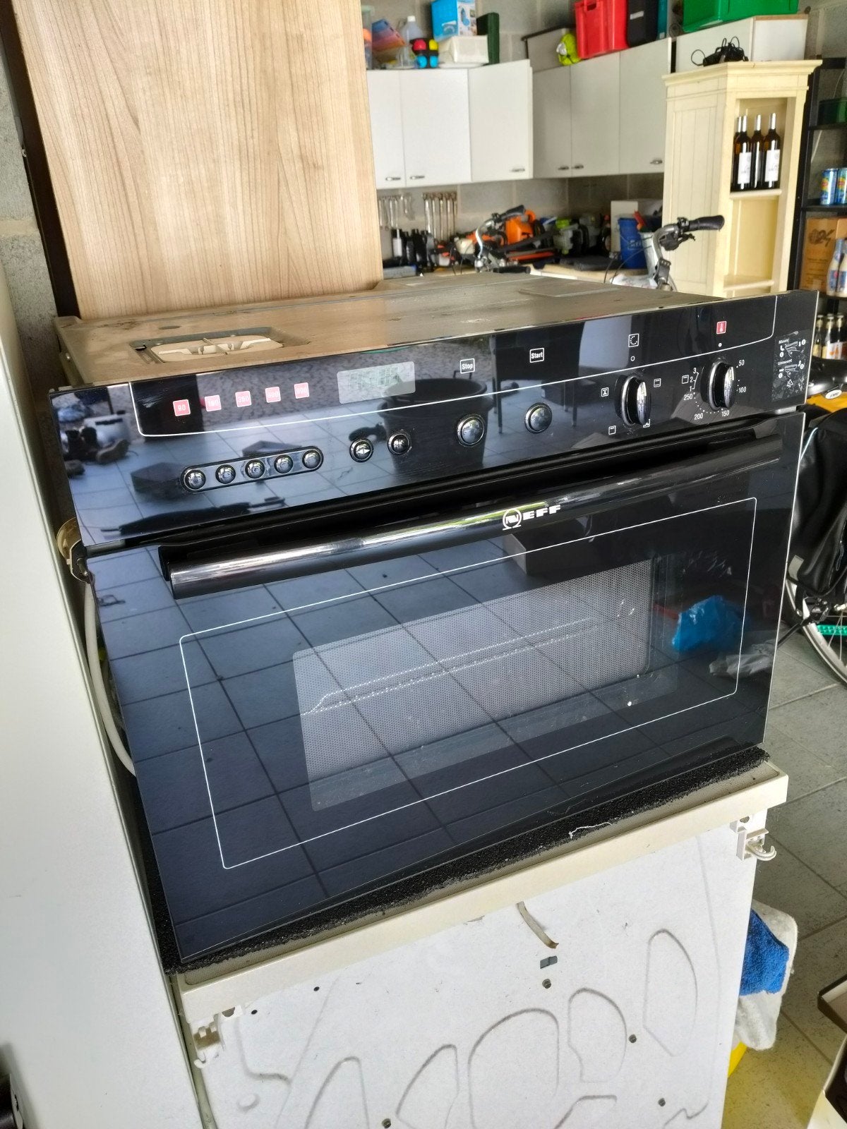 Neff Inbouw combi-heteluchtoven, Elektronische apparatuur, Fornuizen, Zo goed als nieuw, Inbouw, Elektrisch, Grill, Hete lucht