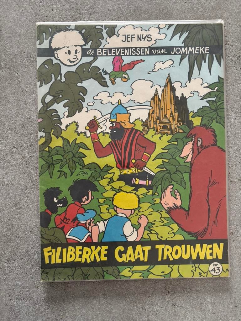 Oude strip Jommeke - Filiberke gaat trouwen, Boeken, Ophalen