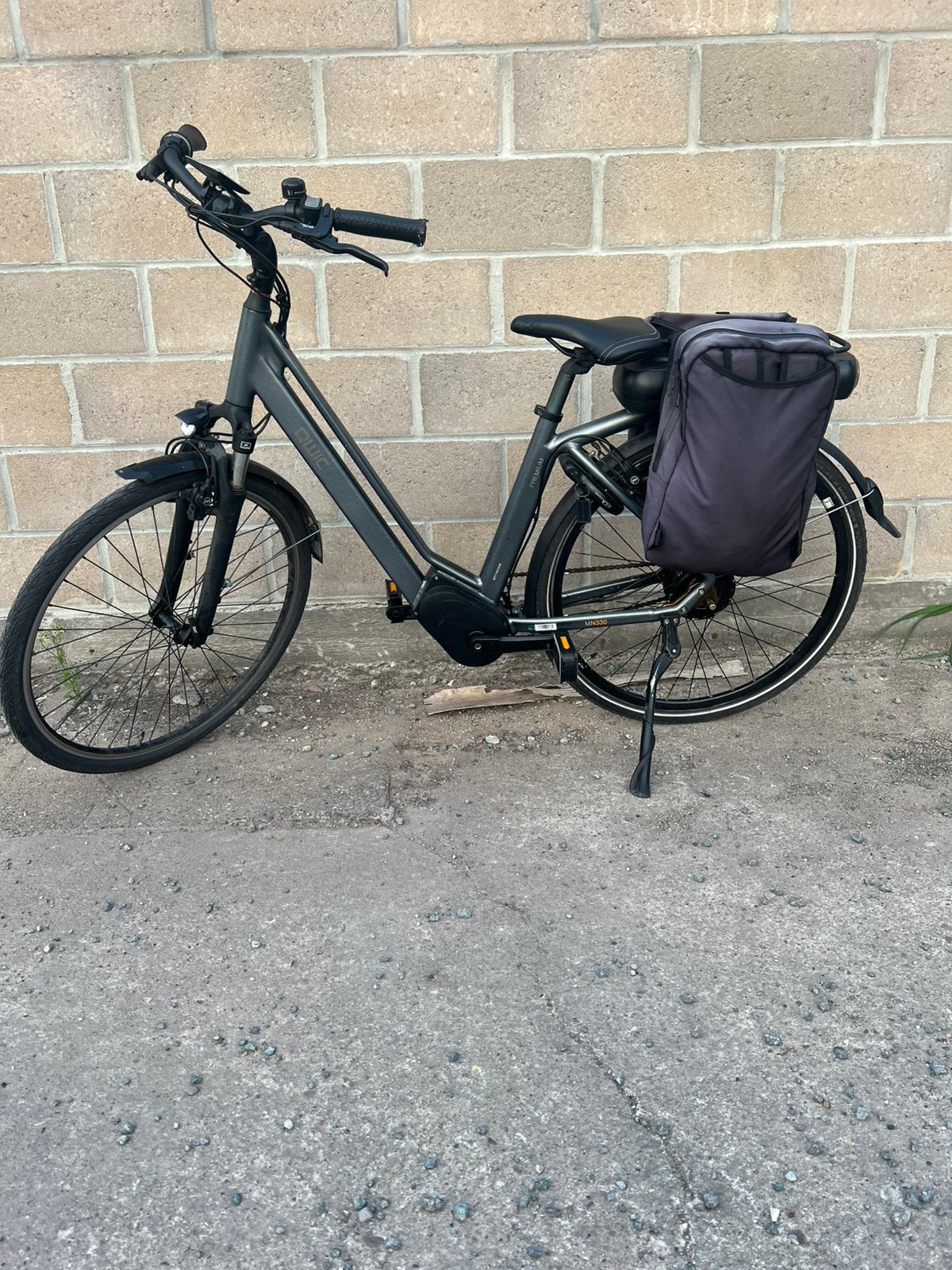 Elektrische fiets Qwic met middenmotor, Ophalen, Zo goed als nieuw, Qwic