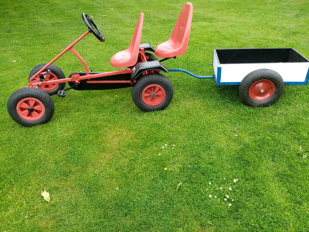 Berg gocart, duozit,kiepkar., Kinderen en Baby's, Speelgoed | Buiten | Skelters, Ophalen, Gebruikt, Berg, Duozit