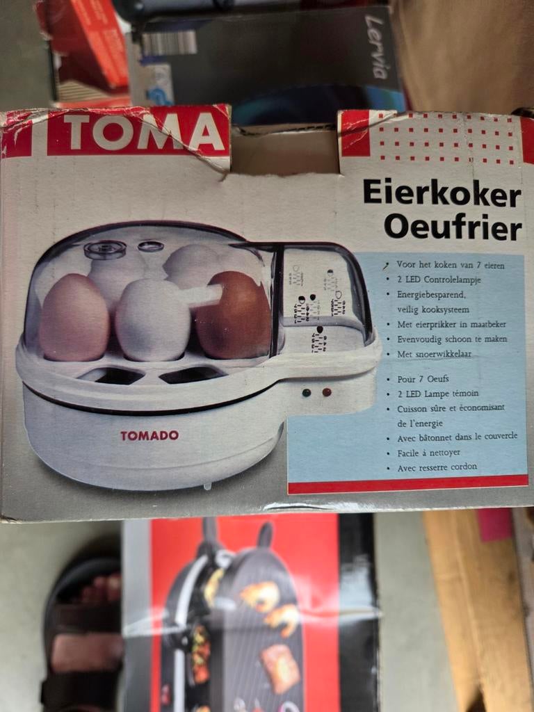 Eierenkoker, Elektronische apparatuur, Eierkokers, Ophalen