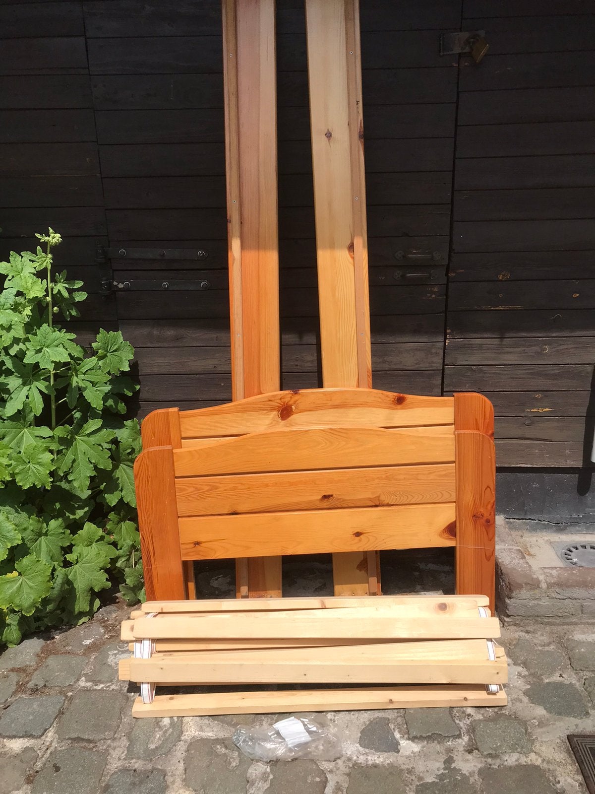 Een persoon bed met laten bodem, Ophalen