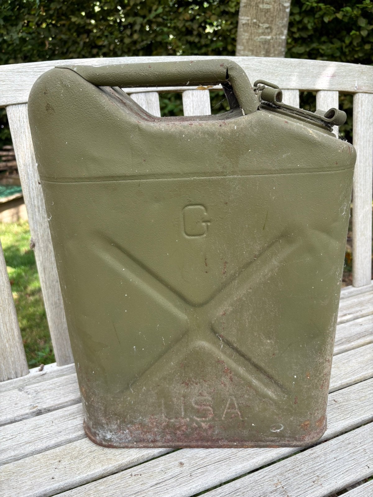 US Army Jerricane QMC 1942 tres bel etat, Collections, Enlèvement ou Envoi