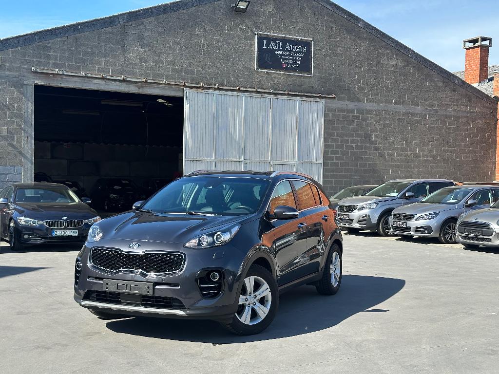 Garantie sans clé Navi-Cam-CC pour Kia Sportage 1,6 cc 177ch, Cuir, Argent ou Gris, Euro 6, Entreprise