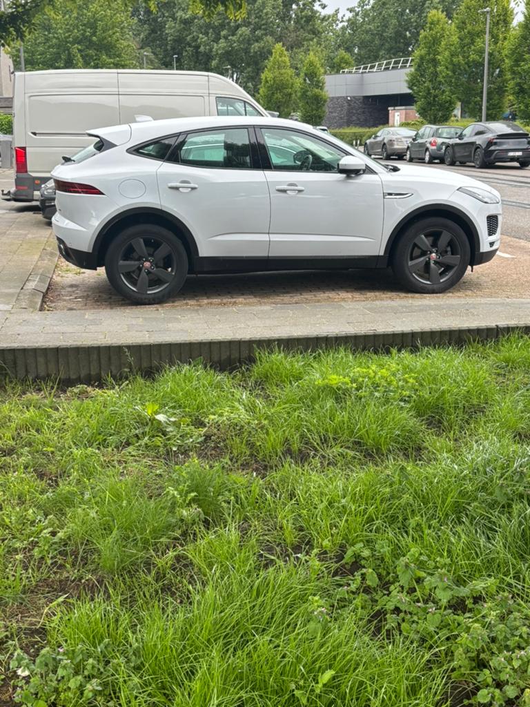 Jaguar E pace 2.0 Nav.AUT. 81000 km, Autos, Cuir, 186 g/km, Euro 6, Noir