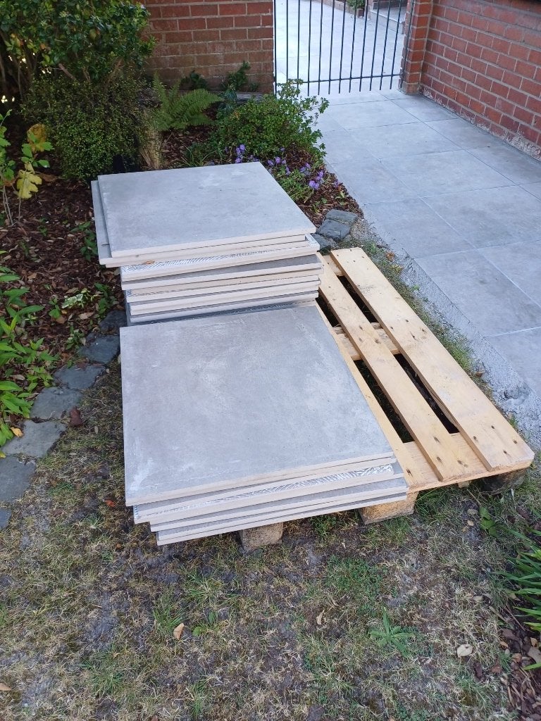 lotje Italiaanse keramische terrastegels 60 x 60, Doe-het-zelf en Bouw, Ophalen, 60 cm of meer, Nieuw, 5 tot 10 m²